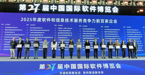 喜報(bào)！華訊網(wǎng)絡(luò)榮膺2025年軟件和信息技術(shù)服務(wù)競爭力排行榜第33位，信息技術(shù)咨詢服務(wù)實(shí)力獲權(quán)威認(rèn)可